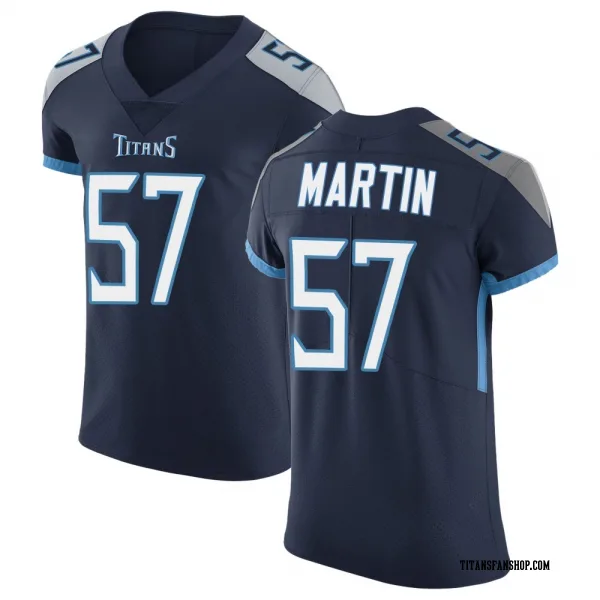 Men's Jacob Martin Tennessee Titans Elite Navy Vapor Untouchable Jersey