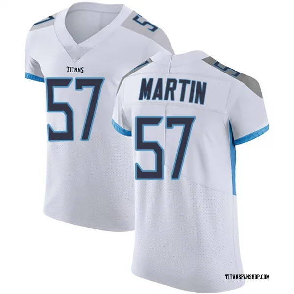 Men's Jacob Martin Tennessee Titans Elite White Vapor Untouchable Jersey