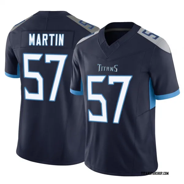 Men's Jacob Martin Tennessee Titans Limited Navy Vapor F.U.S.E. Jersey