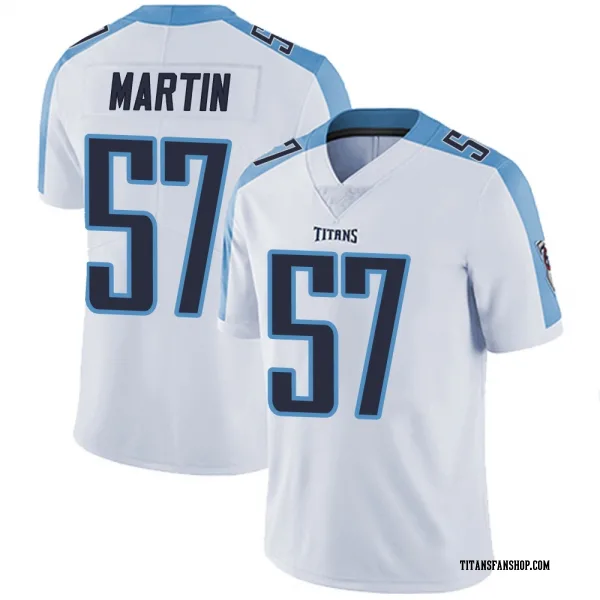 Men's Jacob Martin Tennessee Titans Limited White Vapor Untouchable Jersey