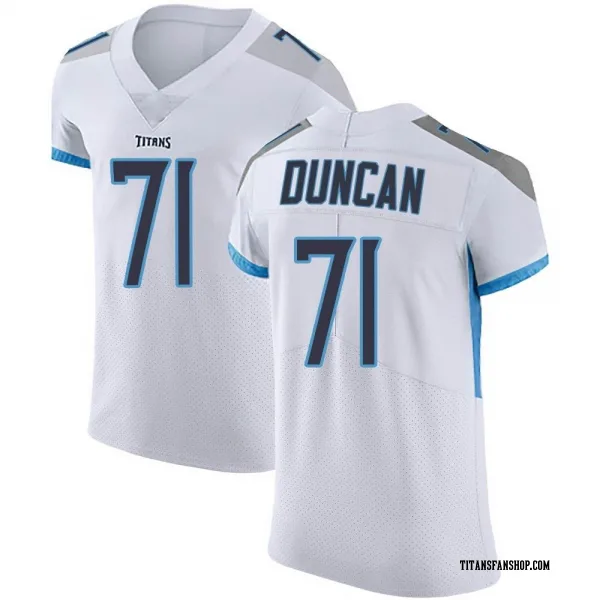 Men's Jaelyn Duncan Tennessee Titans Elite White Vapor Untouchable Jersey