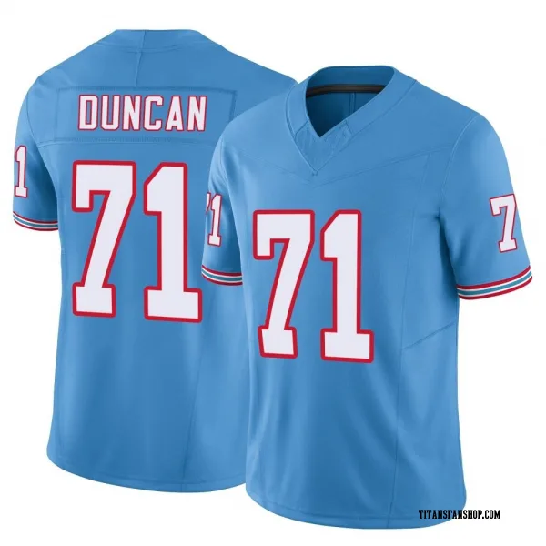 Men's Jaelyn Duncan Tennessee Titans Limited Light Blue Vapor F.U.S.E. Jersey