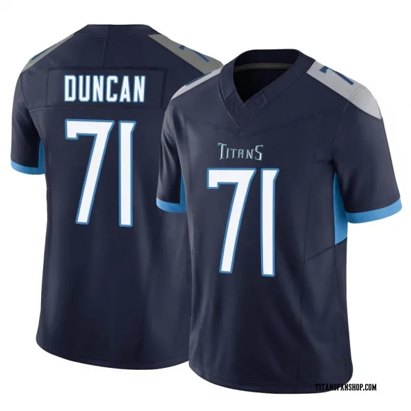 Men's Jaelyn Duncan Tennessee Titans Limited Navy Vapor F.U.S.E. Jersey