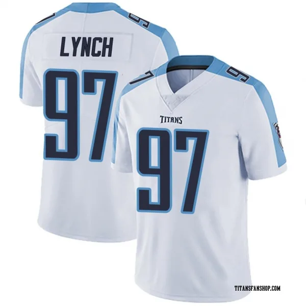 Men's James Lynch Tennessee Titans Limited White Vapor Untouchable Jersey
