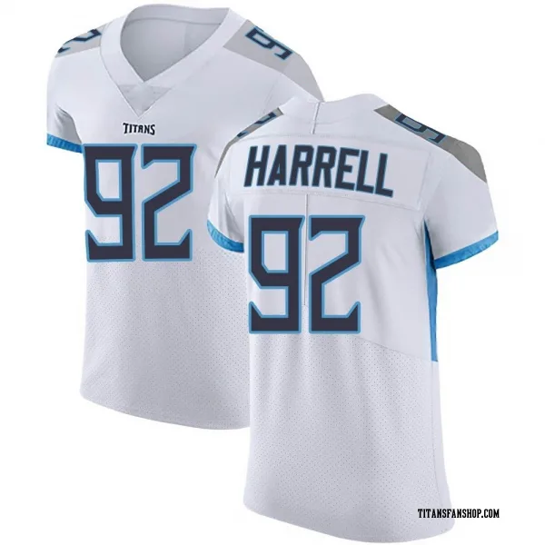 Men's Jaylen Harrell Tennessee Titans Elite White Vapor Untouchable Jersey