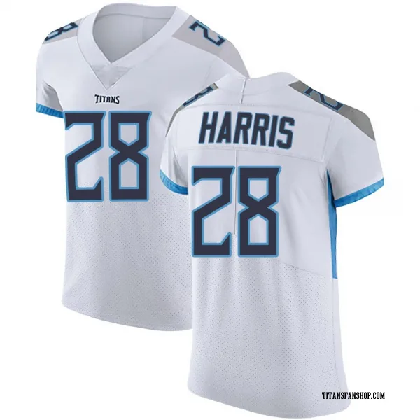 Men's Jermari Harris Tennessee Titans Elite White Vapor Untouchable Jersey