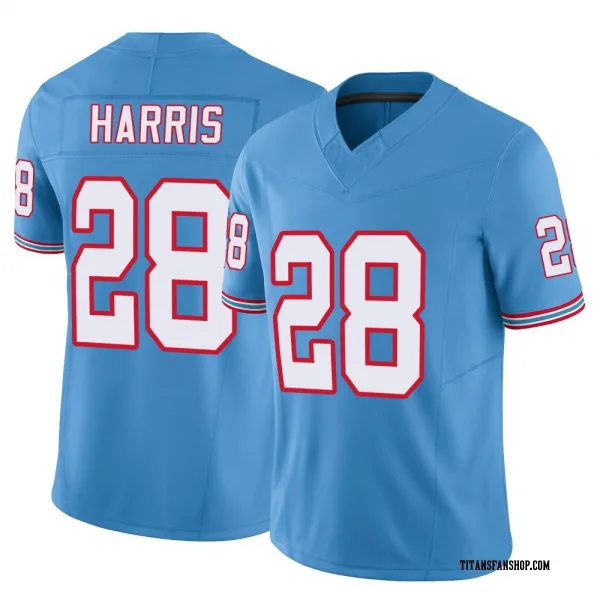 Men's Jermari Harris Tennessee Titans Limited Light Blue Vapor F.U.S.E. Jersey