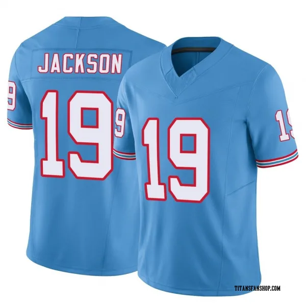 Men's Jha'Quan Jackson Tennessee Titans Limited Light Blue Vapor F.U.S.E. Jersey