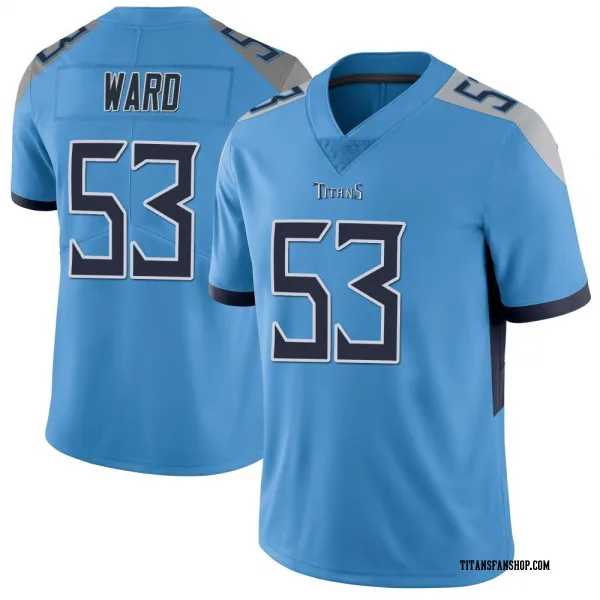 Men's Jihad Ward Tennessee Titans Limited Light Blue Vapor Untouchable Jersey