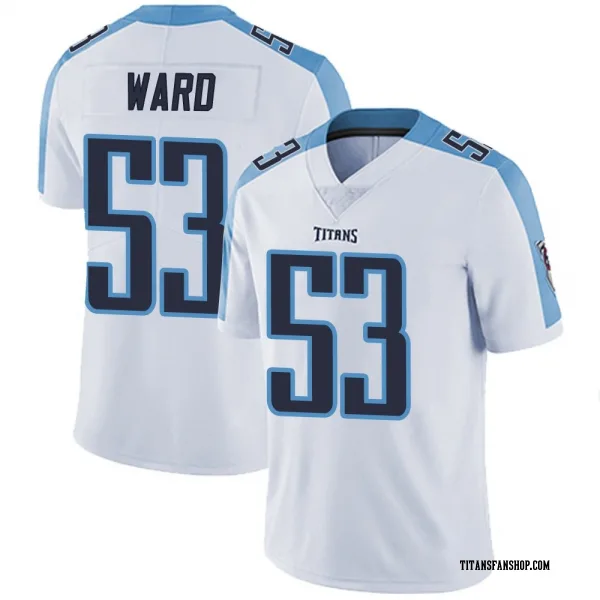 Men's Jihad Ward Tennessee Titans Limited White Vapor Untouchable Jersey