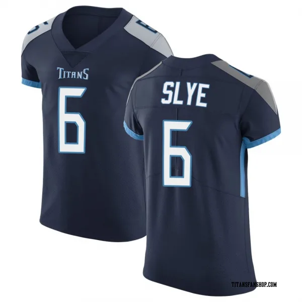 Men's Joey Slye Tennessee Titans Elite Navy Vapor Untouchable Jersey