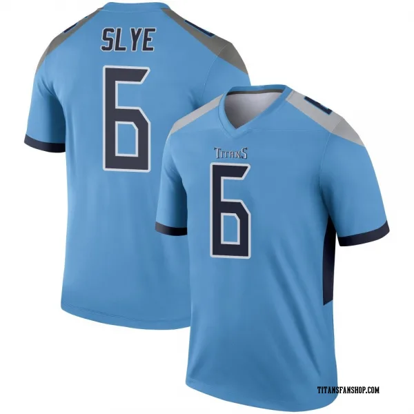 Men's Joey Slye Tennessee Titans Legend Light Blue Jersey
