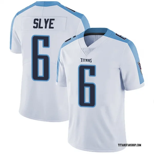 Men's Joey Slye Tennessee Titans Limited White Vapor Untouchable Jersey