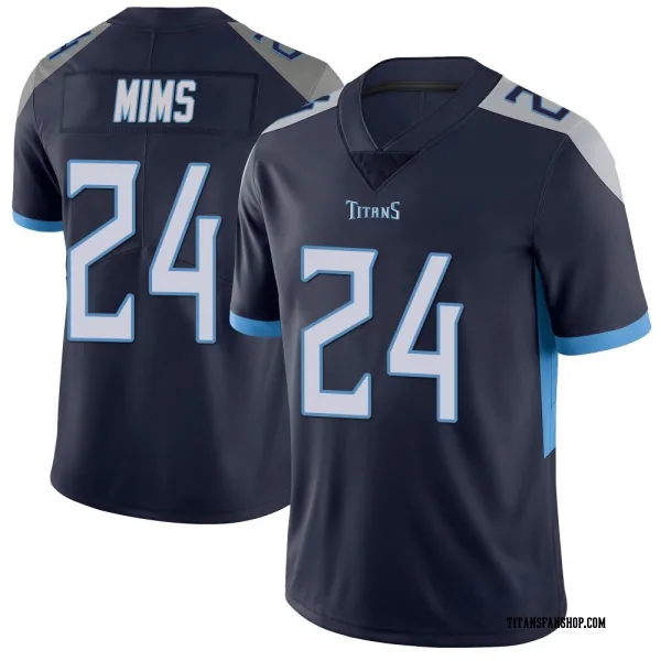 Men's Jordan Mims Tennessee Titans Limited Navy Vapor Untouchable Jersey