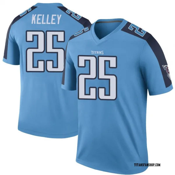 Men's Joshua Kelley Tennessee Titans Legend Light Blue Color Rush Jersey