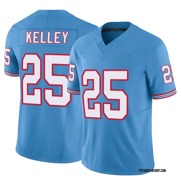 Men's Joshua Kelley Tennessee Titans Limited Light Blue Vapor F.U.S.E. Jersey