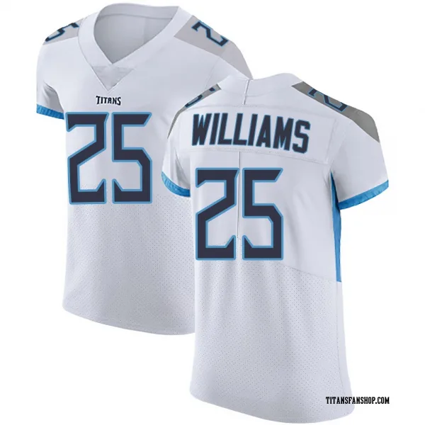 Men's Joshua Williams Tennessee Titans Elite White Vapor Untouchable Jersey