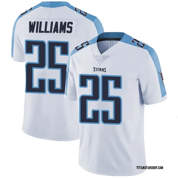 Men's Joshua Williams Tennessee Titans Limited White Vapor Untouchable Jersey