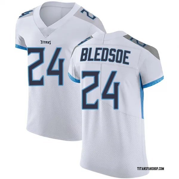Men's Joshuah Bledsoe Tennessee Titans Elite White Vapor Untouchable Jersey