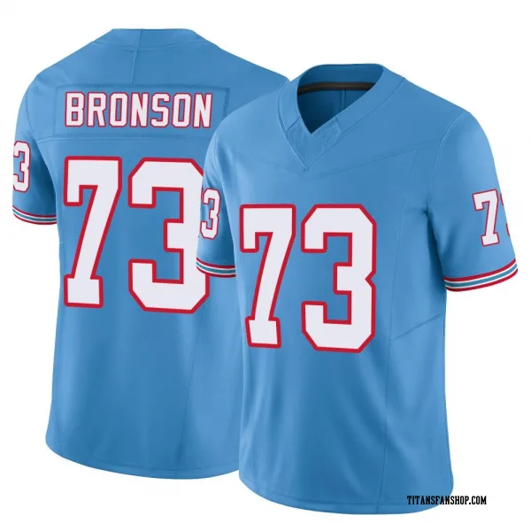 Men's Josiah Bronson Tennessee Titans Limited Light Blue Vapor F.U.S.E. Jersey