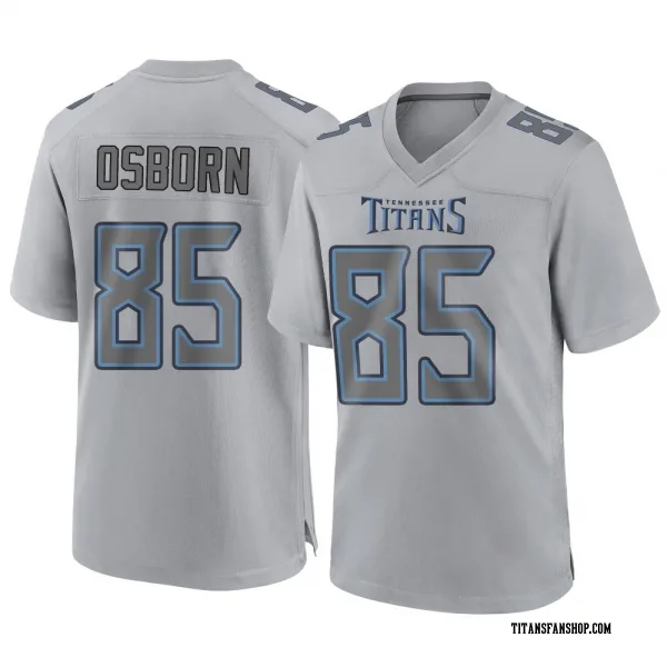 Men's K.J. Osborn Tennessee Titans Game Gray Atmosphere Fashion Jersey