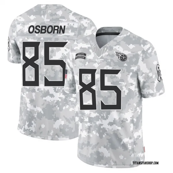Men's K.J. Osborn Tennessee Titans Limited Arctic Camo 2024 Salute to Service Jersey