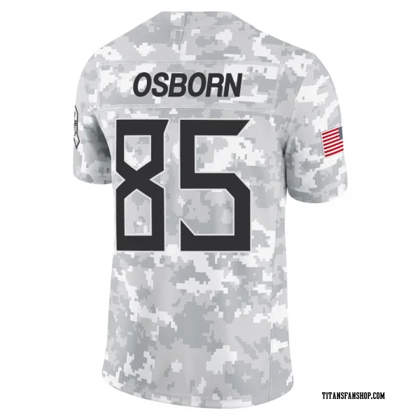 Men's K.J. Osborn Tennessee Titans Limited Arctic Camo 2024 Salute to Service Jersey