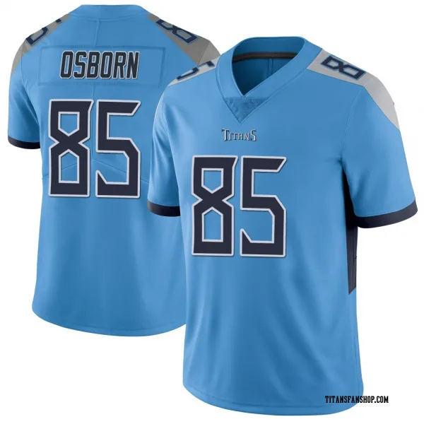 Men's K.J. Osborn Tennessee Titans Limited Light Blue Vapor Untouchable Jersey