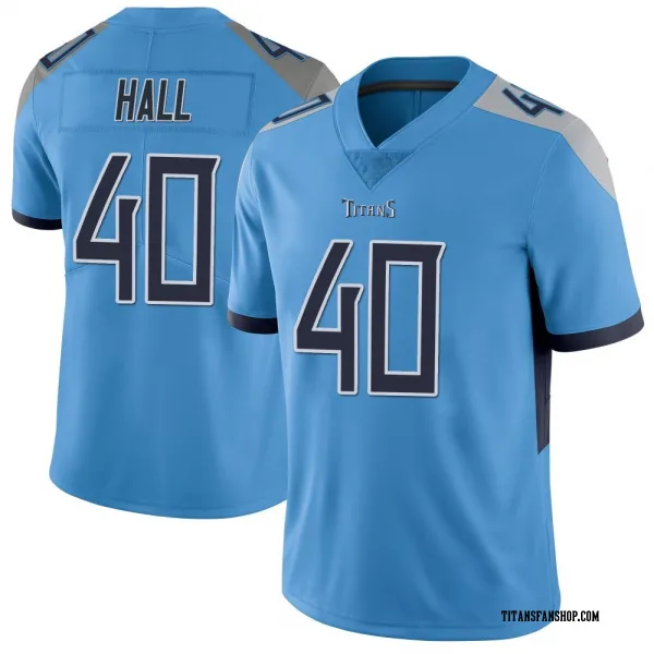 Men's Kemon Hall Tennessee Titans Limited Light Blue Vapor Untouchable Jersey