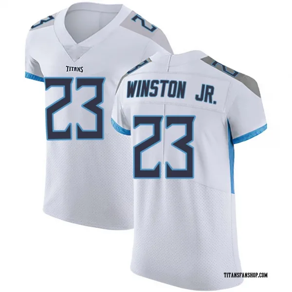 Men's Kevin Winston Jr. Tennessee Titans Elite White Vapor Untouchable Jersey