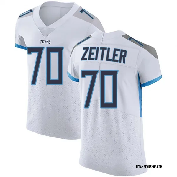 Men's Kevin Zeitler Tennessee Titans Elite White Vapor Untouchable Jersey