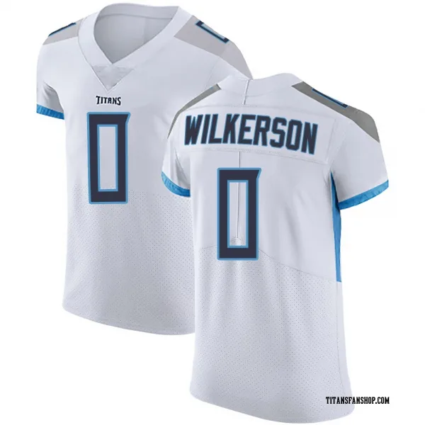 Men's Kristian Wilkerson Tennessee Titans Elite White Vapor Untouchable Jersey