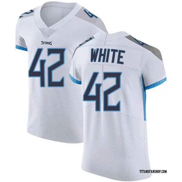 Men's Kyzir White Tennessee Titans Elite White Vapor Untouchable Jersey