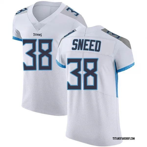 Men's L'Jarius Sneed Tennessee Titans Elite White Vapor Untouchable Jersey