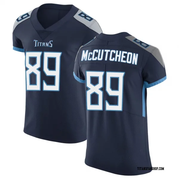 Men's Lance McCutcheon Tennessee Titans Elite Navy Vapor Untouchable Jersey