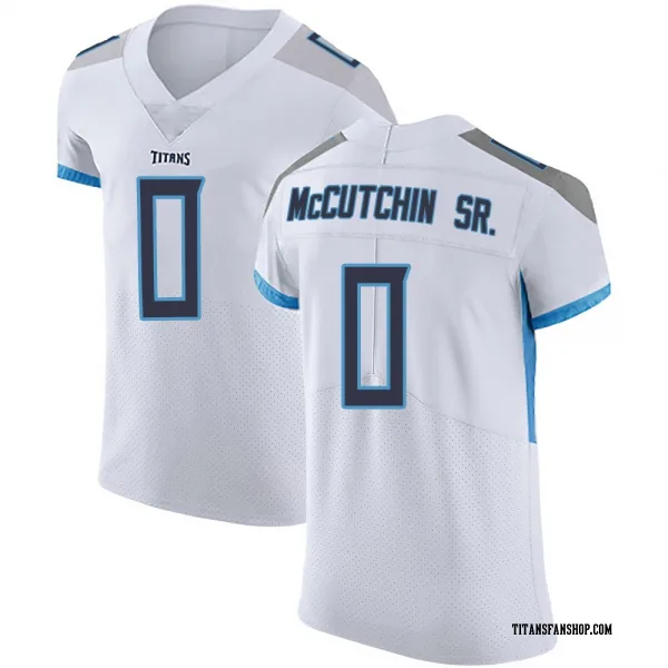 Men's Latrell McCutchin Sr. Tennessee Titans Elite White Vapor Untouchable Jersey