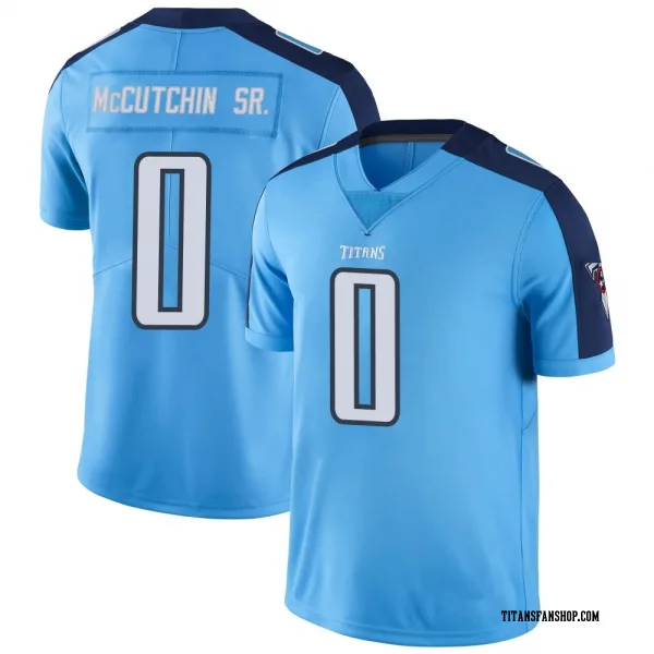 Men's Latrell McCutchin Sr. Tennessee Titans Limited Light Blue Color Rush Jersey