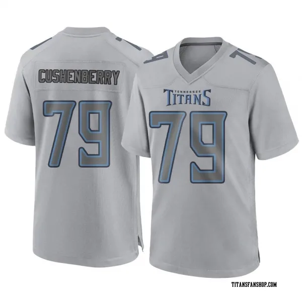 Men's Lloyd Cushenberry III Tennessee Titans Game Gray Atmosphere Fashion Jersey