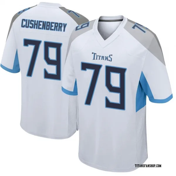 Men's Lloyd Cushenberry III Tennessee Titans Game White Jersey