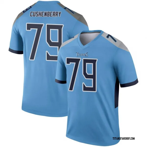 Men's Lloyd Cushenberry III Tennessee Titans Legend Light Blue Jersey
