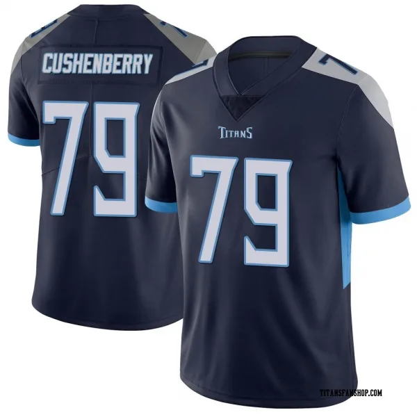 Men's Lloyd Cushenberry III Tennessee Titans Limited Navy Vapor Untouchable Jersey