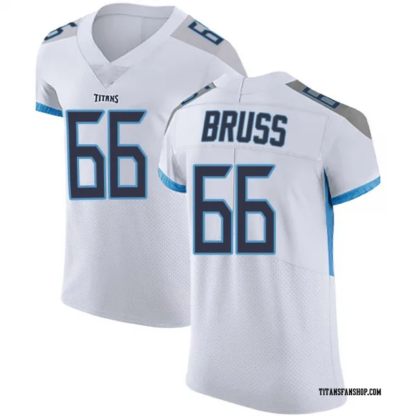 Men's Logan Bruss Tennessee Titans Elite White Vapor Untouchable Jersey