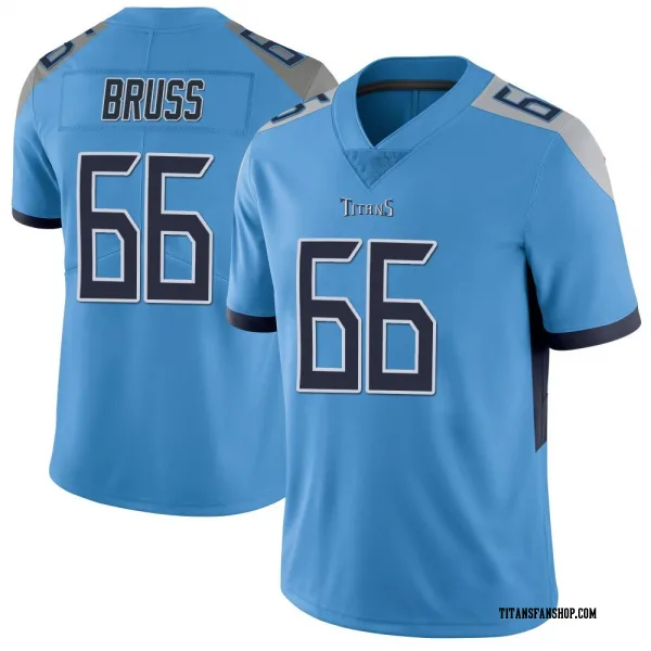 Men's Logan Bruss Tennessee Titans Limited Light Blue Vapor Untouchable Jersey