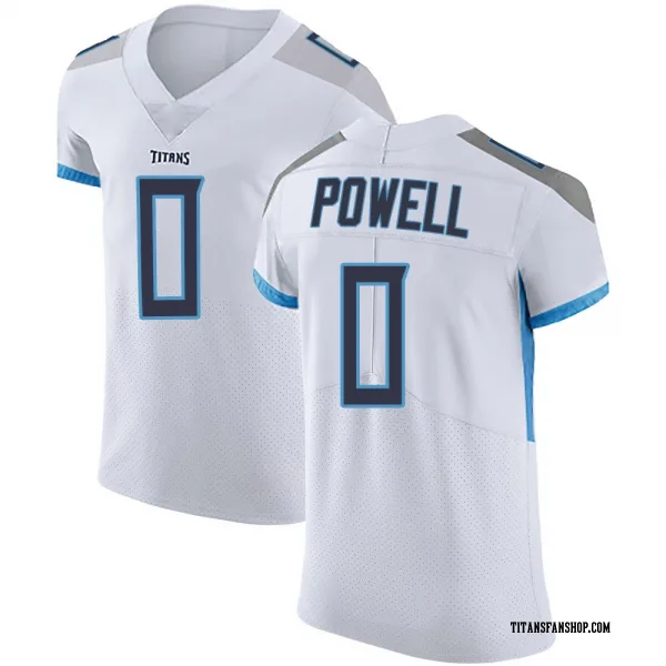 Men's Mani Powell Tennessee Titans Elite White Vapor Untouchable Jersey