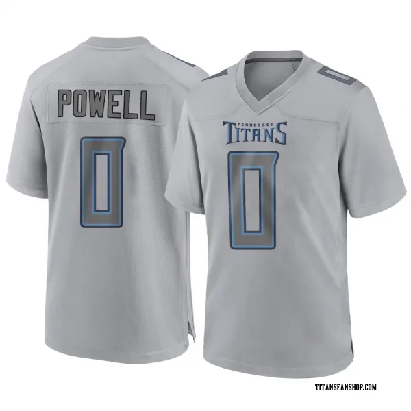 Men's Mani Powell Tennessee Titans Game Gray Atmosphere Fashion Jersey