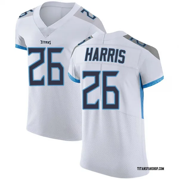 Men's Marcus Harris Tennessee Titans Elite White Vapor Untouchable Jersey