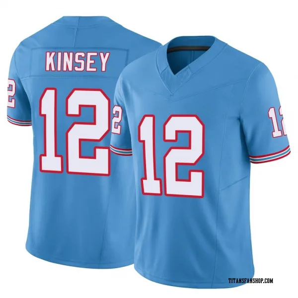 Men's Mason Kinsey Tennessee Titans Limited Light Blue Vapor F.U.S.E. Jersey