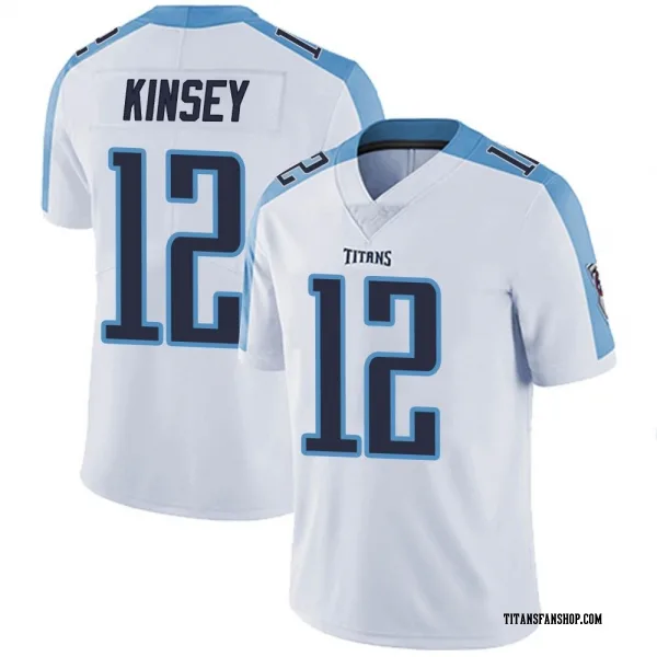 Men's Mason Kinsey Tennessee Titans Limited White Vapor Untouchable Jersey