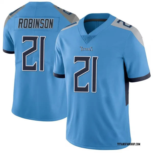 Men's Micah Robinson Tennessee Titans Limited Light Blue Vapor Untouchable Jersey