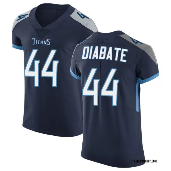 Men's Mohamoud Diabate Tennessee Titans Elite Navy Vapor Untouchable Jersey